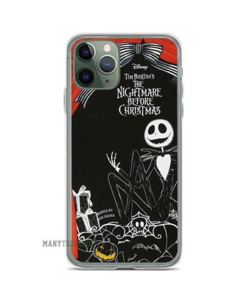 Disney Manga Tim Burton's The Nightmare Before Christmas iPhone Case