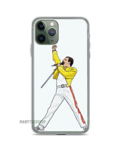 Freddie Mercury illustration iPhone Case