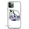 Funny Being a dad like a walk in the park iPhone Case