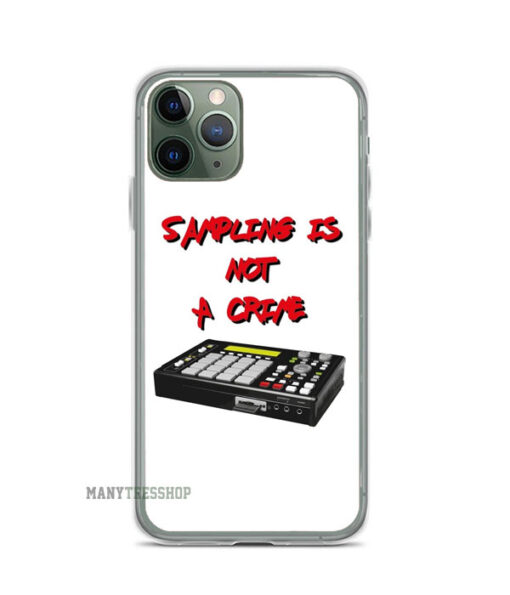 Sampling Is Not A Crime iPhone Case