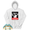 Beyonce Yonce Obey Style Hoodie For Unisex