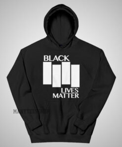 Black Lives Matter Black Flag Parody Hoodie For Women’s or Men’s
