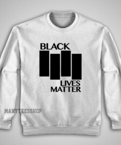 Black Lives Matter Black Flag Parody Sweatshirt For Unisex