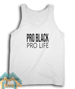 Pro Black Pro Life Tank Top