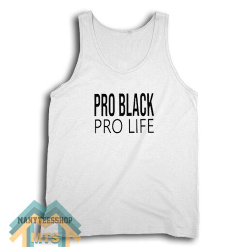 Pro Black Pro Life Tank Top