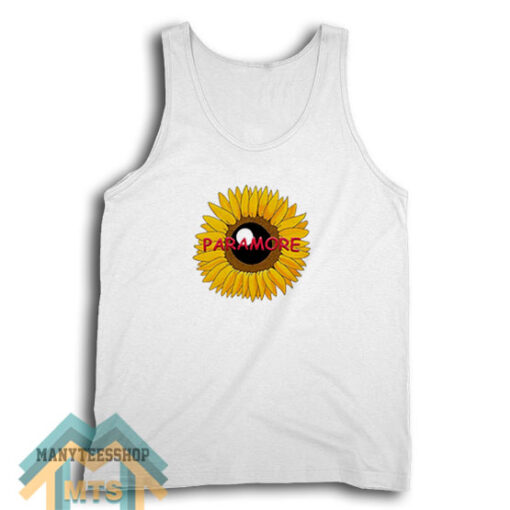 Paramore Sunflower Tank Top For Unisex