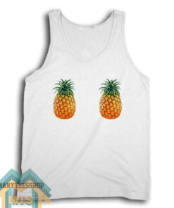 Pineapple Boobs Tank Top For Unisex
