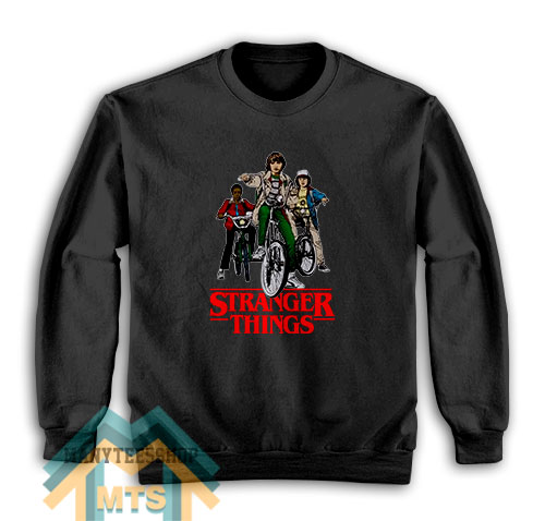Ride With Me Stranger Things Sweatshirt