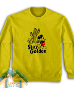 Stay Golden Mickey Mouse Vintage Sweatshirt