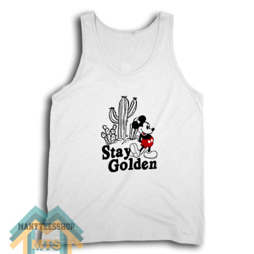 Stay Golden Mickey Mouse Vintage Tank Top
