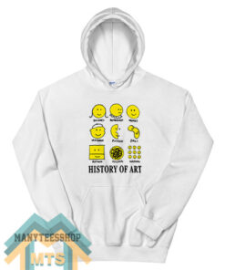 History of Art Smiley Face Hoodie
