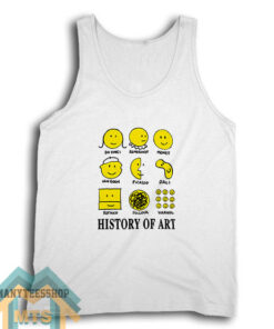 History of Art Smiley Face Tank Top