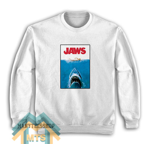 Jaws Movie Poster Sweatshirt