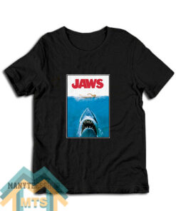Jaws Movie Poster T-Shirt For Unisex