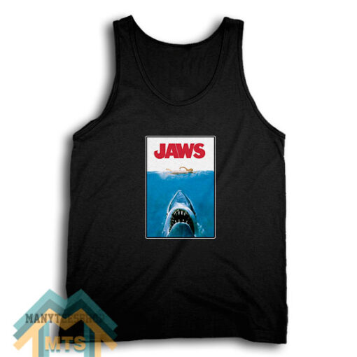 Jaws Movie Poster Tank Top For Unisex