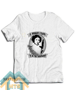 Princess Leia Woman Place is in the Resistance T-Shirt