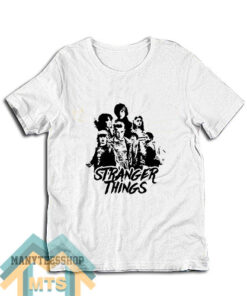 Stranger Things Black T-Shirt
