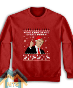 Trump Make Christmas Great Again Sweatshirt