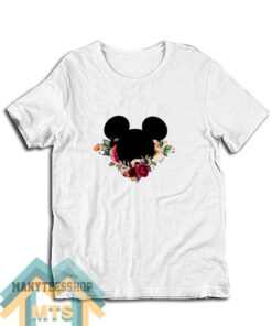 Mickey Mouse Flower T-Shirt