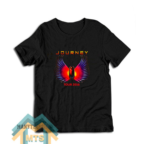 Journey Rock Band Tour Concert 2016 T-Shirt