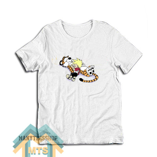 Calvin And Hobbes Bedtime T-Shirt