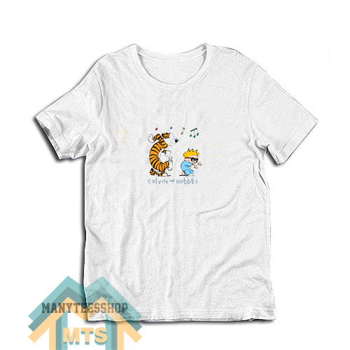 Calvin And Hobbes Dancing T-Shirt