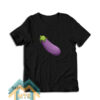 Eggplant Emoji T-Shirt
