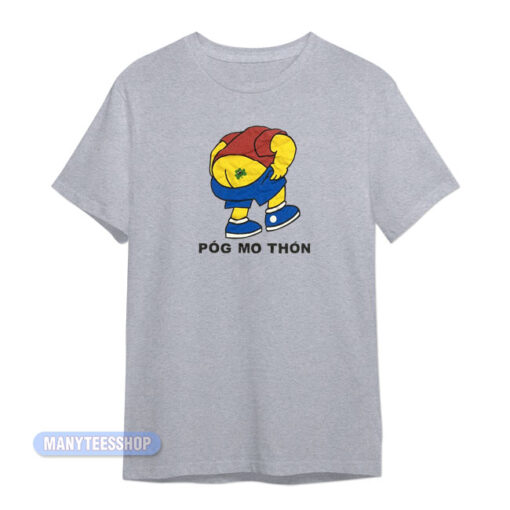Bart Simpson Pog Mo Thon Irish In My Ass T-Shirt