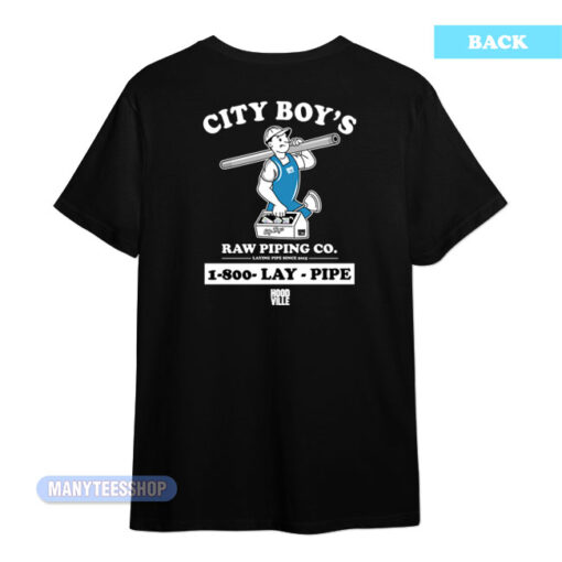 City Boy's Lay Pipe T-Shirt