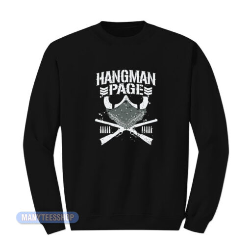 Bullet Club Njpw Hangman Page Sweatshirt