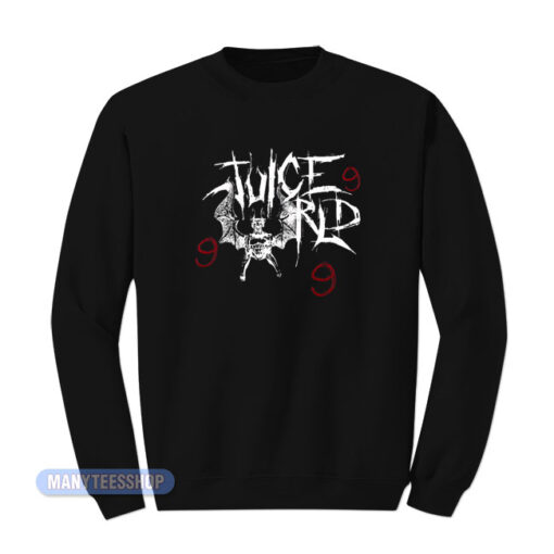 Juice Wrld 999 Bat Sweatshirt
