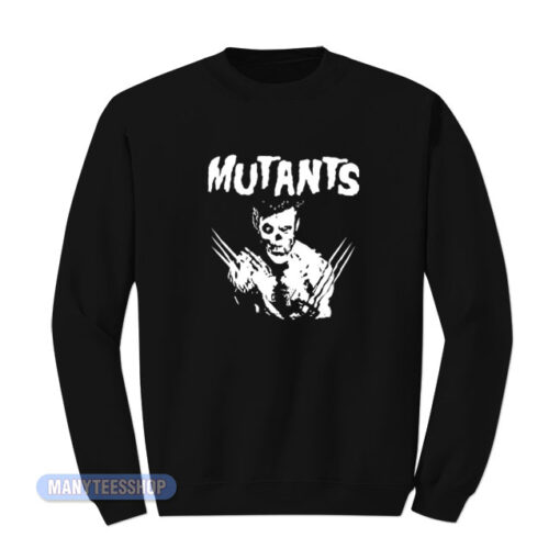 Mutants Misfits Wolverine Cm Punk Sweatshirt