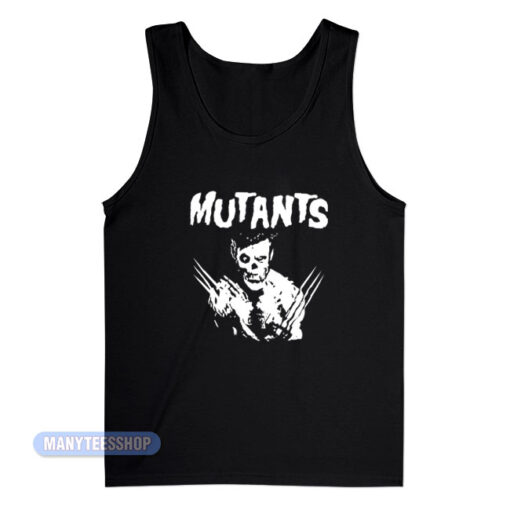Mutants Misfits Wolverine Cm Punk Tank Top