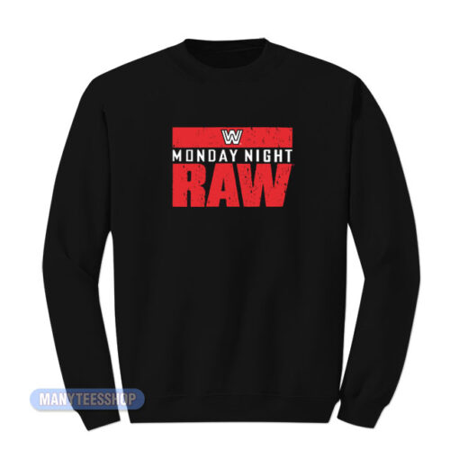 Monday Night Raw Logo Sweatshirt