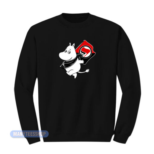 Tom Morello Antifa Moomin Anti Fascist Sweatshirt