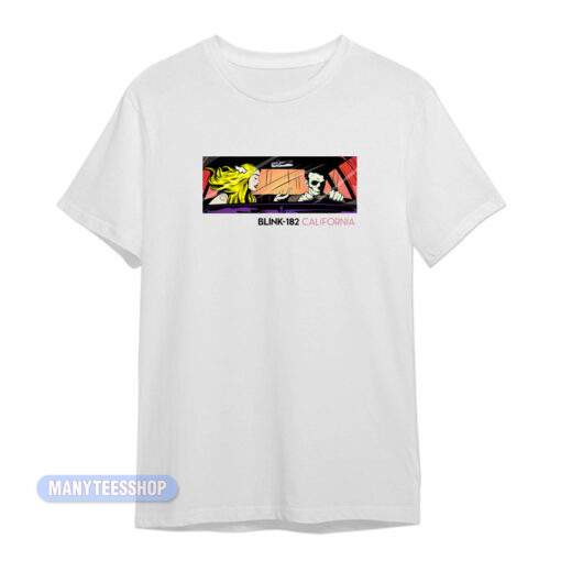 Blink 182 California Album Cover T-Shirt