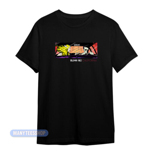 Blink 182 California Album Cover T-Shirt