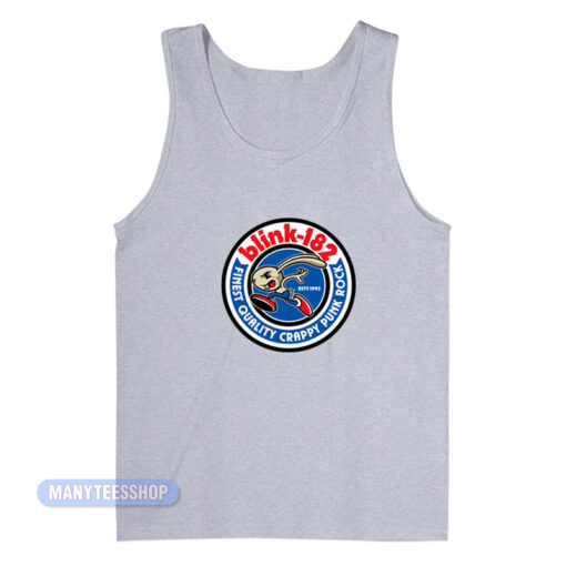 Blink 182 Finest Quality Crappy Punk Rock Tank Top
