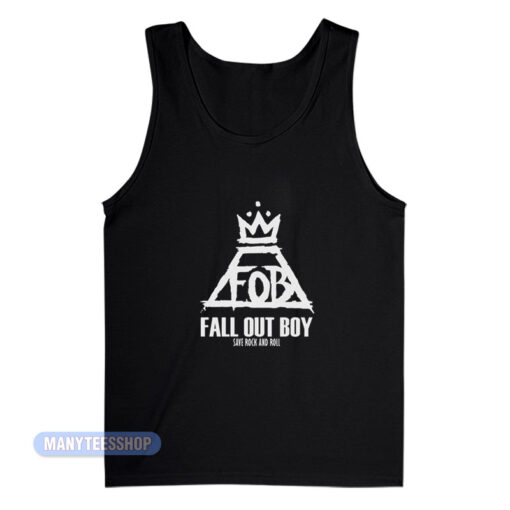 FOB Fall Out Boy Save Rock And Roll Tank Top