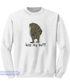 Frog Kiss My Butt Sweatshirt