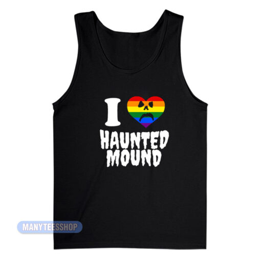 I Love Haunted Mound Pride Tank Top