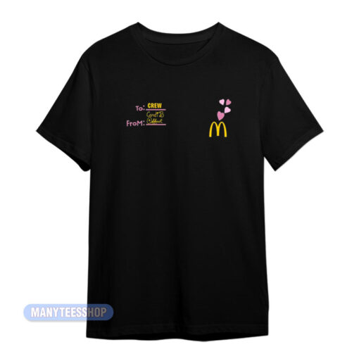 McDonald's To Crew From Cardi B Offset T-Shirt