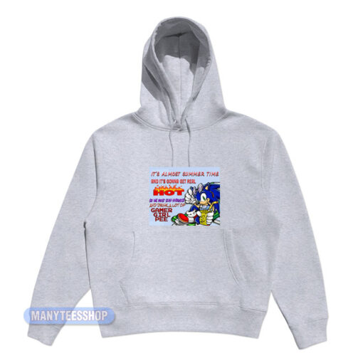 Sonic It's Almost Summer Time Hoodie