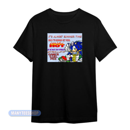 Sonic It's Almost Summer Time T-Shirt