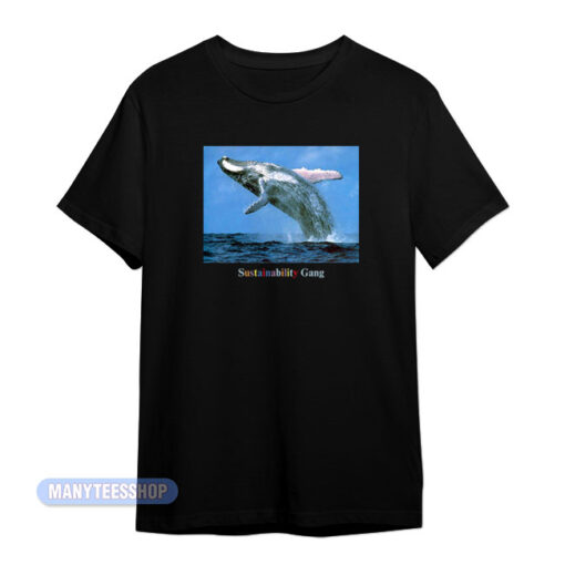 Sza Sustainability Gang Whale Jumping T-Shirt