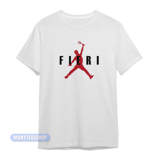 Air Guy Fieri Jump Chef Parody T-Shirt