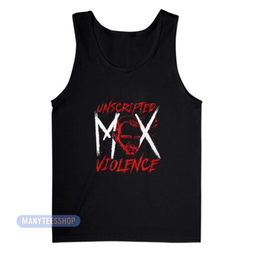 Jon Moxley Mox Face Unscripted Violence Tank Top