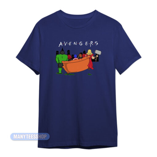Avengers Friends Tv Show T-Shirt