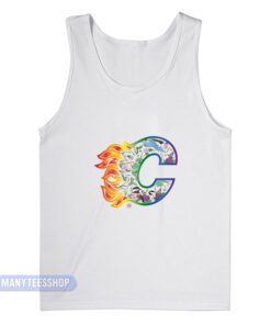 Calgary Flames Pride Night Tank Top