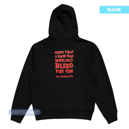 Fall Out Boy Never Trust A Band Hoodie